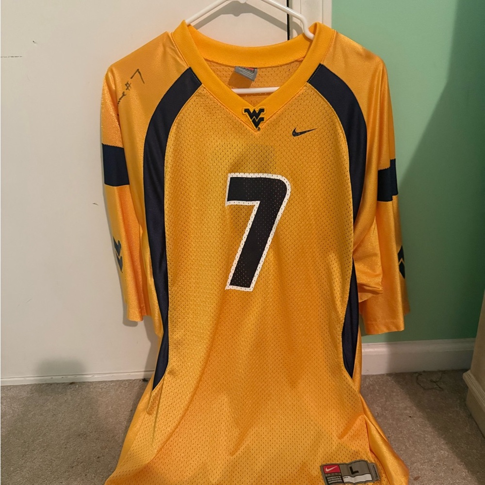West Virginia Mountaineers Signed Noel Devine Jersey #7
